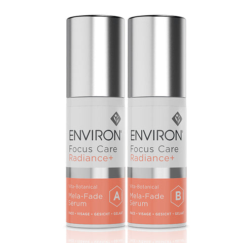 Environ Focus Care Radiance+ Mela-Fade Serum System A+B